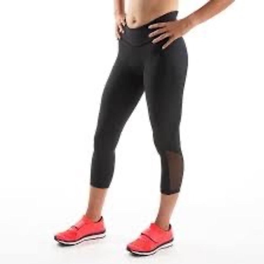 Pearl Izumi Elite Womens Cycling Capris Black Padded Bike Leggings 4370 Small
